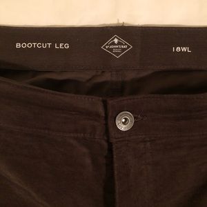 St Johns Bay Tall Women’s Bootcut Corduroy Pant